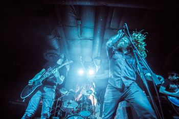 Abhoria performing live on stage